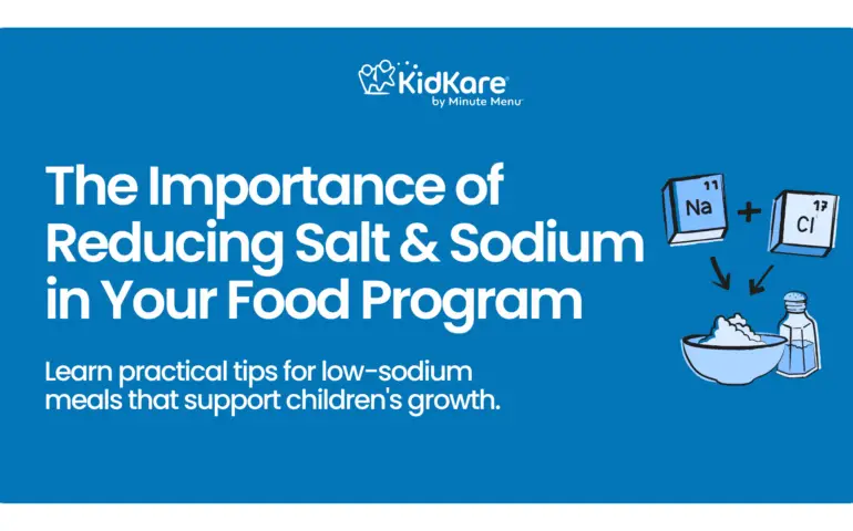 Reducing Salt & Sodium in Your Food Program